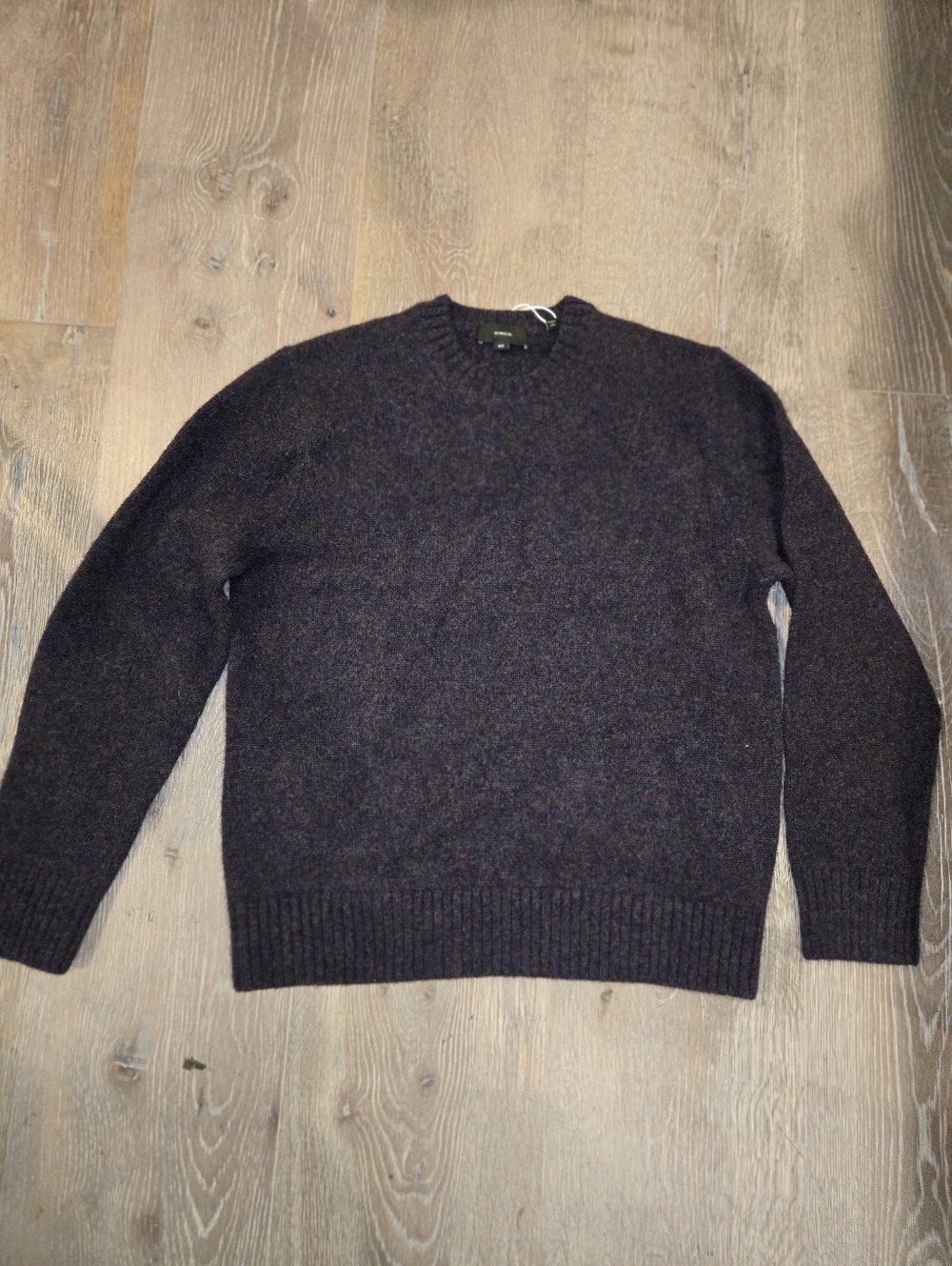 Men's Crewneck Wool Blend Sweater